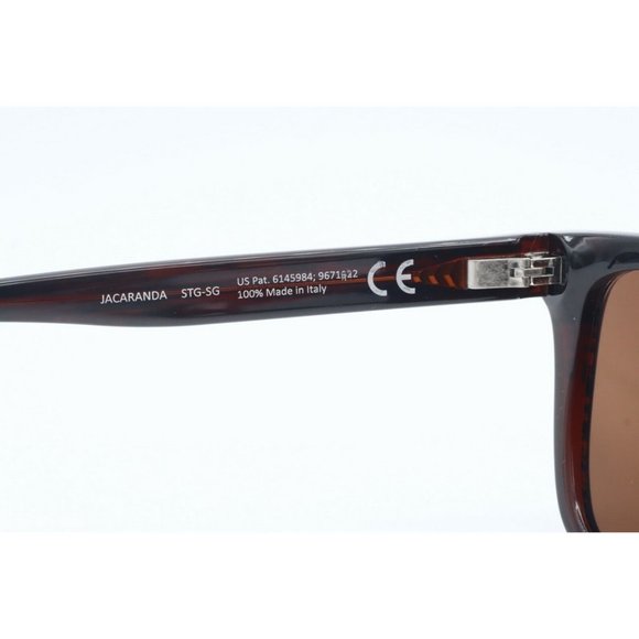 MAUI JIM JACARANDA MJ 763-26S BROWN STRIPE HCL BRONZE  Maui Jim Jacaranda MJ763-26S Square Black Sunglasses Polarized HCL® Bronze Lens